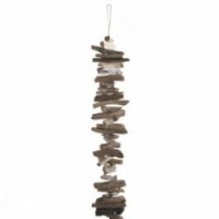 Mobile hanging in gross float wood