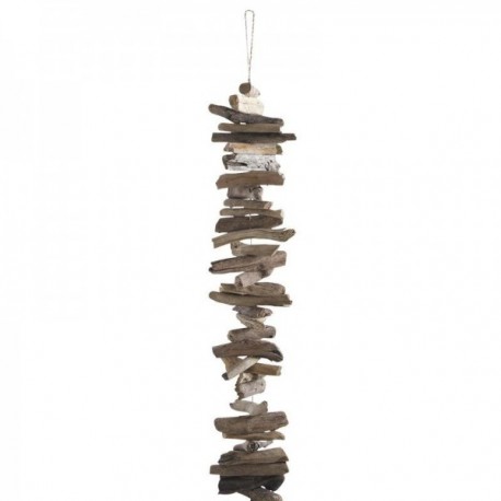 Mobile to hang in raw driftwood