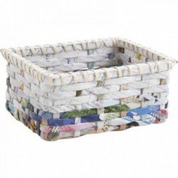 Återvunnet papper Förvaringskorg: Korg Ekologisk & Chic Organizer