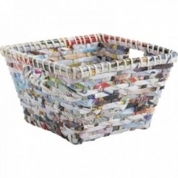 Square baskets made of...