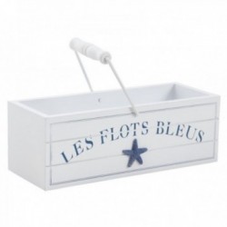 Cesto cestino in legno marino "Les Flots Bleus"