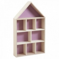 Wooden shelf 9 compartments
