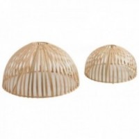 Naturalny bambusowy abażur