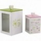 Cajas de té a granel de madera - Lote de 2
