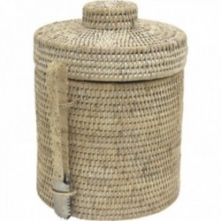 Rattan isspand med tang