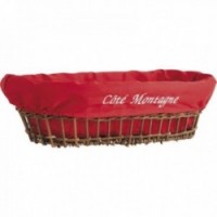 Surowy wiklinowy koszyk "Strona górska"