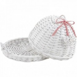 Biały dzwonek wiklinowy