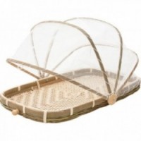 Bamboo cheese bell tray