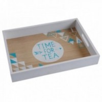 Time for Tea wooden tray