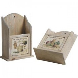 Seinäasennettava puinen...