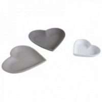 Kubki aperitif serce drewniane