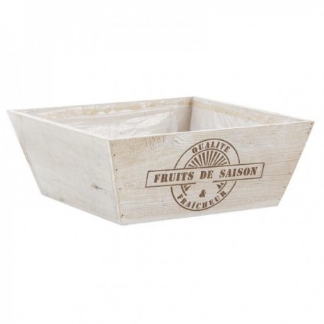 Kwadratowe drewno w drewnie "owoce sezonowe"