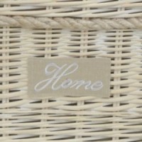 Bielone pnie wiklinowe i liny