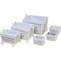 Ruletti Trolley ja paju korit