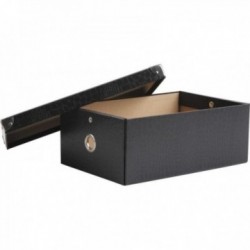 Szary składany pudełko do przechowywania kartonów