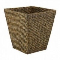 Old Rattan Desktop Basket