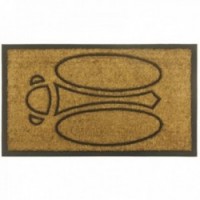 Paillasson cigale en coco et latex