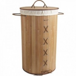 Foldable Bamboo Laundry Basket