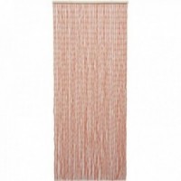 Rideau de Porte en Papier Corde, 43 Pendants Bohème et Lumineux pour Séparation de Pièce Isoler et Déco