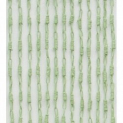 cortina de porta de corda verde