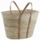 Straw Palm Einkaufstasche Strand cabas Korb