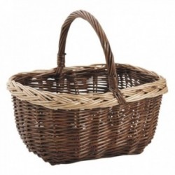 Child's wicker market basket