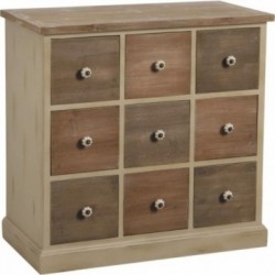 Chest of 9 drawers in solid...