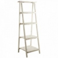 Składana półka w białym tle wieku