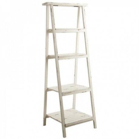 Składana półka w białym tle wieku