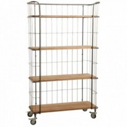 Przemysłowa drewniana półka...