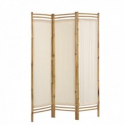 Bamboo and cotton screen