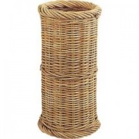 Okrągły uchwyt parasolowy w słupie