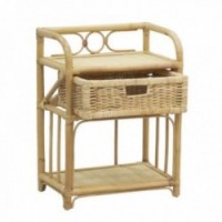 Rattanowy stolik nocny