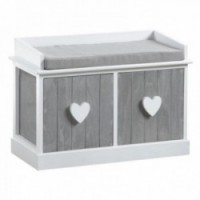 Houten bank met laden, meubels bankschoening kamer dressing dressing deco chic