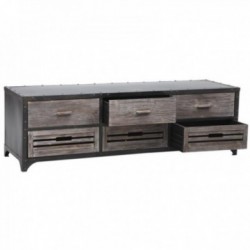 TV cabinet in wood and...