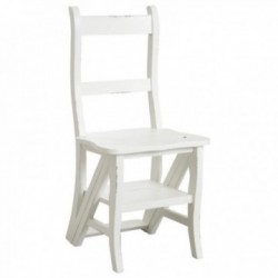 Stepladder chair in white...