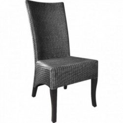 Gray dining chair