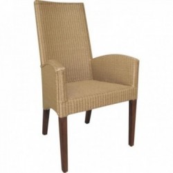 Armchair in loom and...