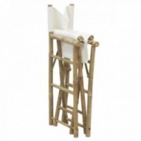 Taitettava bambu ohjaaja nojatuoli