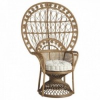 Rattan Emmanuelle Fotel