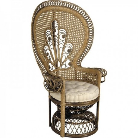 Rattan Emmanuelle Fotel