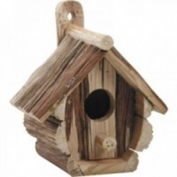 Houten vogelhuisje