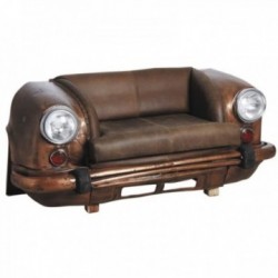 2-seater sofa copper car...