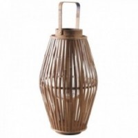 Natural bamboo lantern