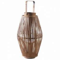lanterna de bambu natural