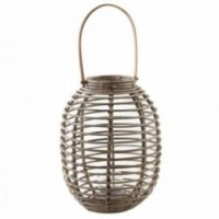 Rattan Round Lantern