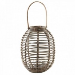 Rattan Round Lantern