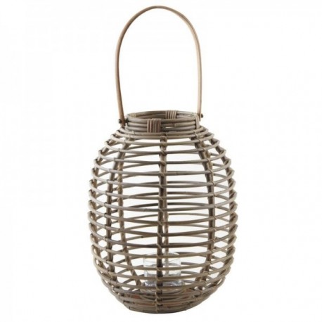 Rattan Round Lantern