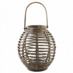 Rattan Round Lantern