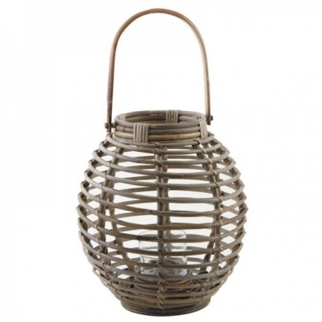Rattan Round Lantern
